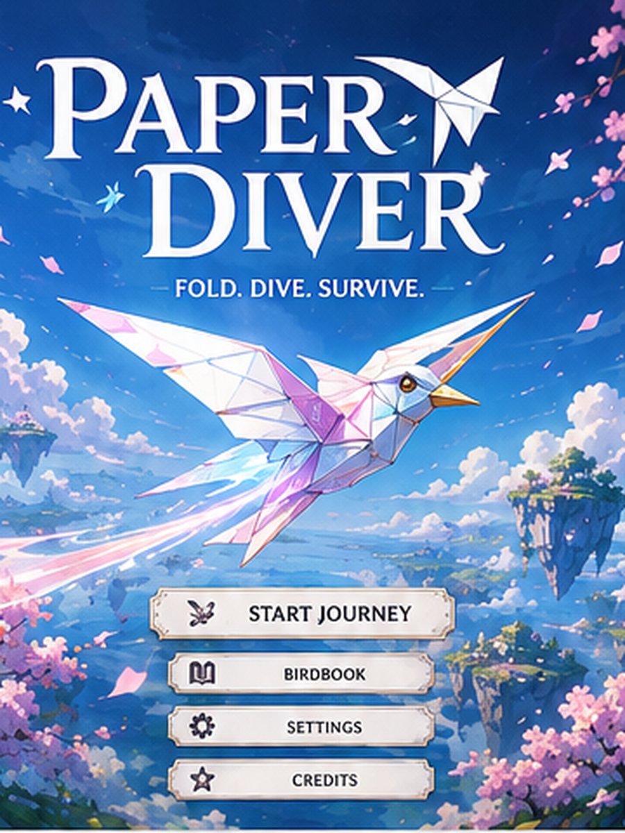 Paper_Diver 游戏封面